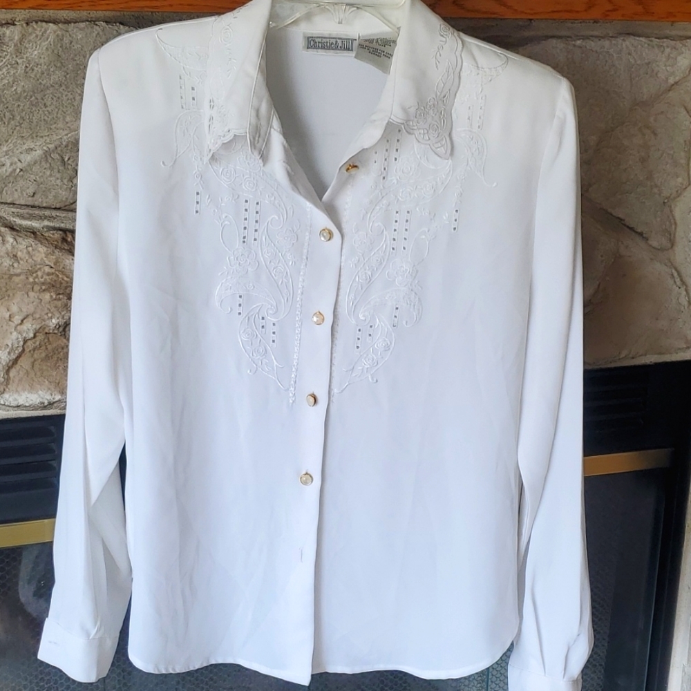 Classic white blouse